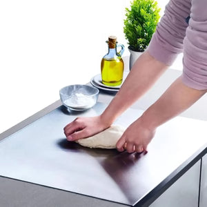 Silver Edge Stainless Steel Cutting Board